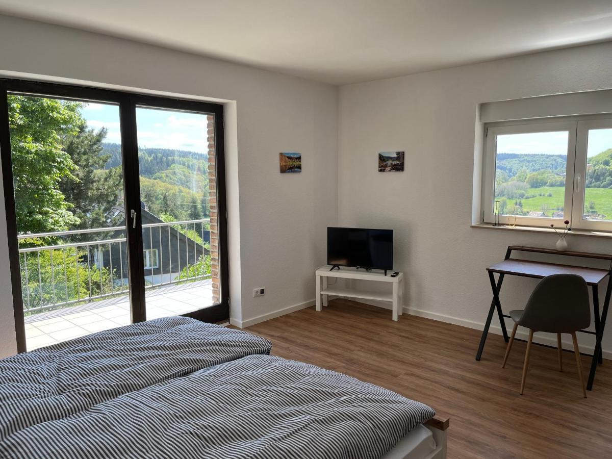 Apartament Traumhaus Am Wald 1 Weiersbach Zewnętrze zdjęcie